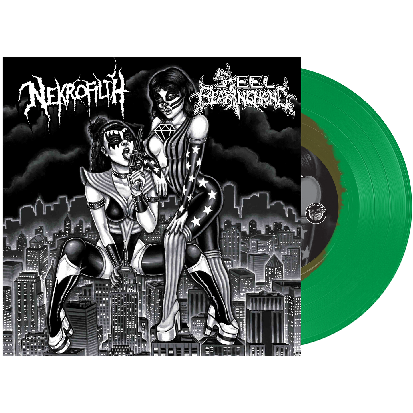 Nekrofilth / Steel Bearing Hand - Nekrofilth / Steel Bearing Hand EP 7"