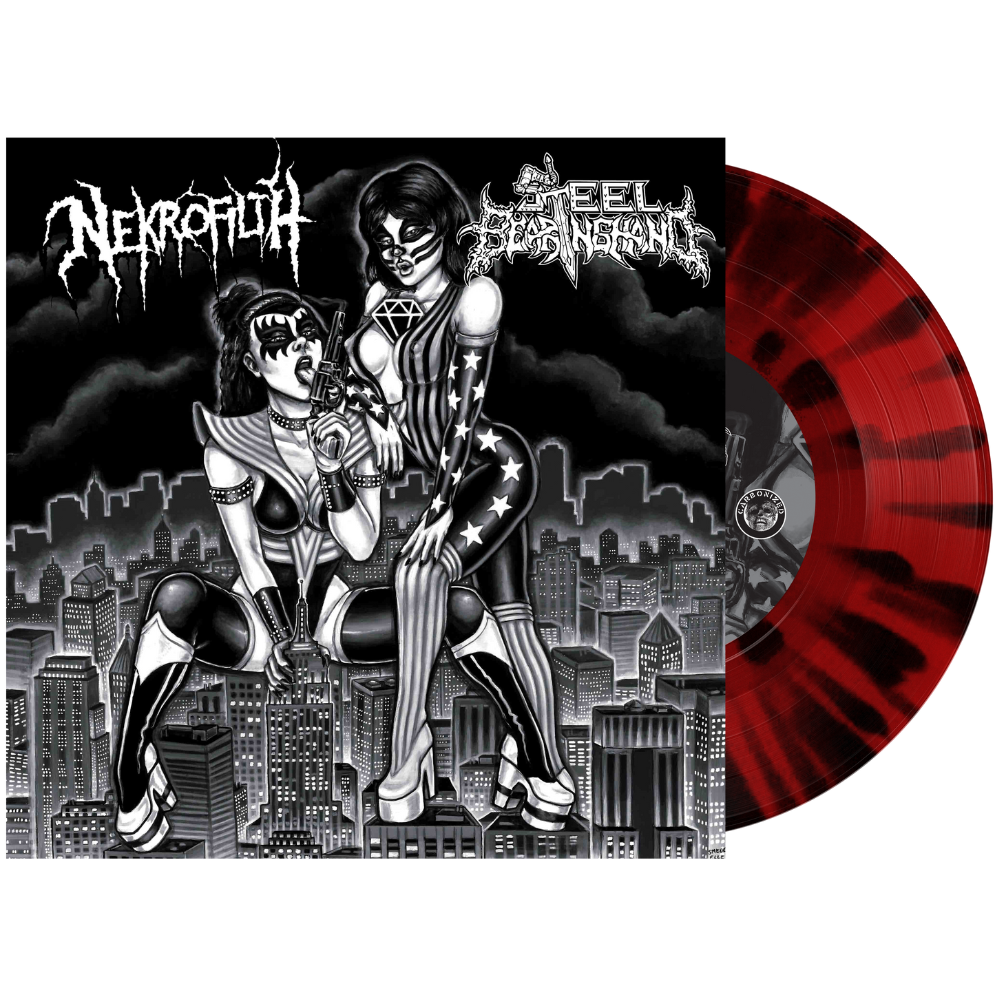 Nekrofilth / Steel Bearing Hand - Nekrofilth / Steel Bearing Hand EP 7"