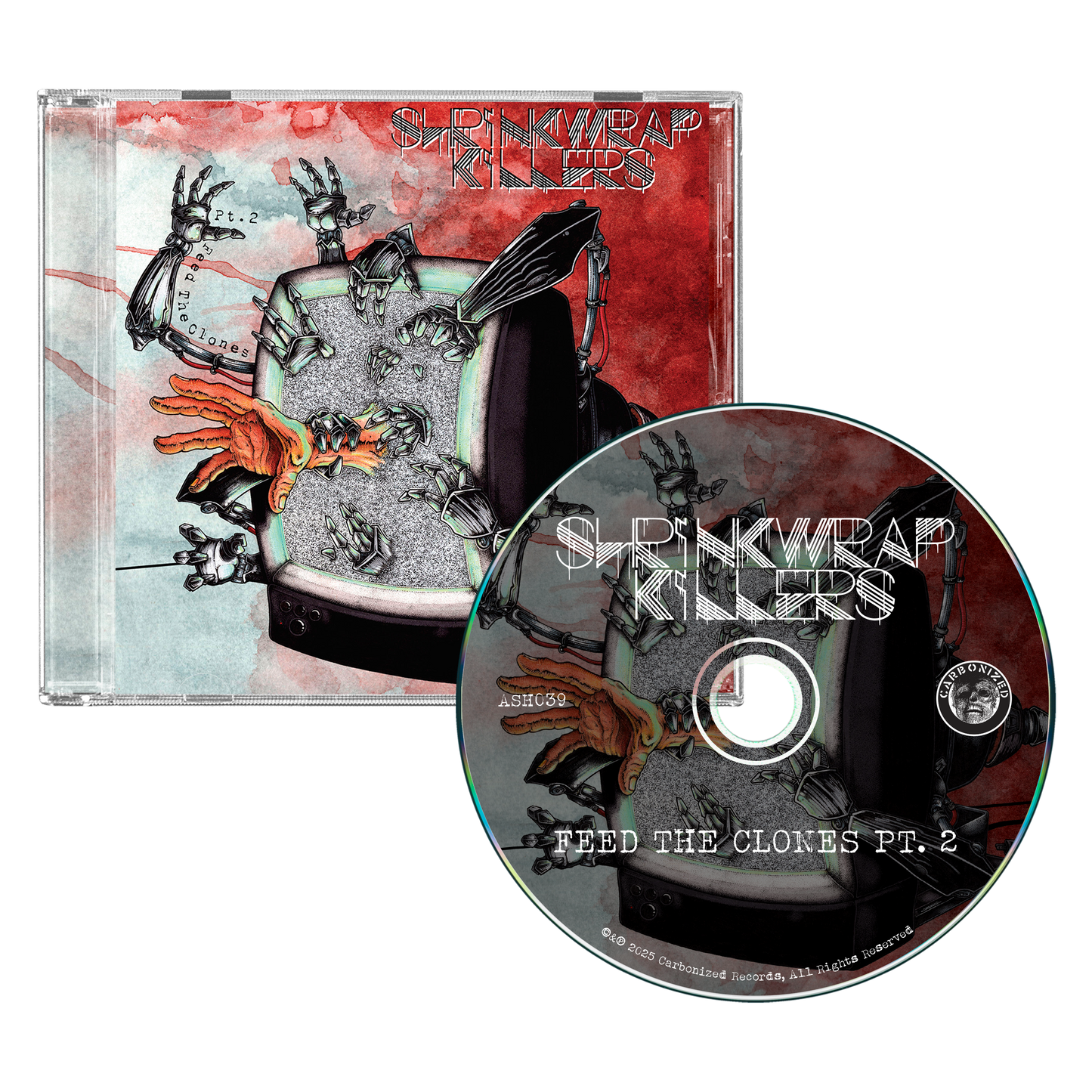 Shrinkwrap Killers – Feed the Clones Pt.2 CD
