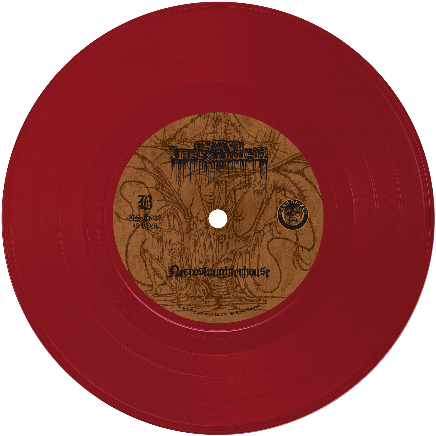 Noroth / Grave Infestation - Noroth / Grave Infestation 7'' EP