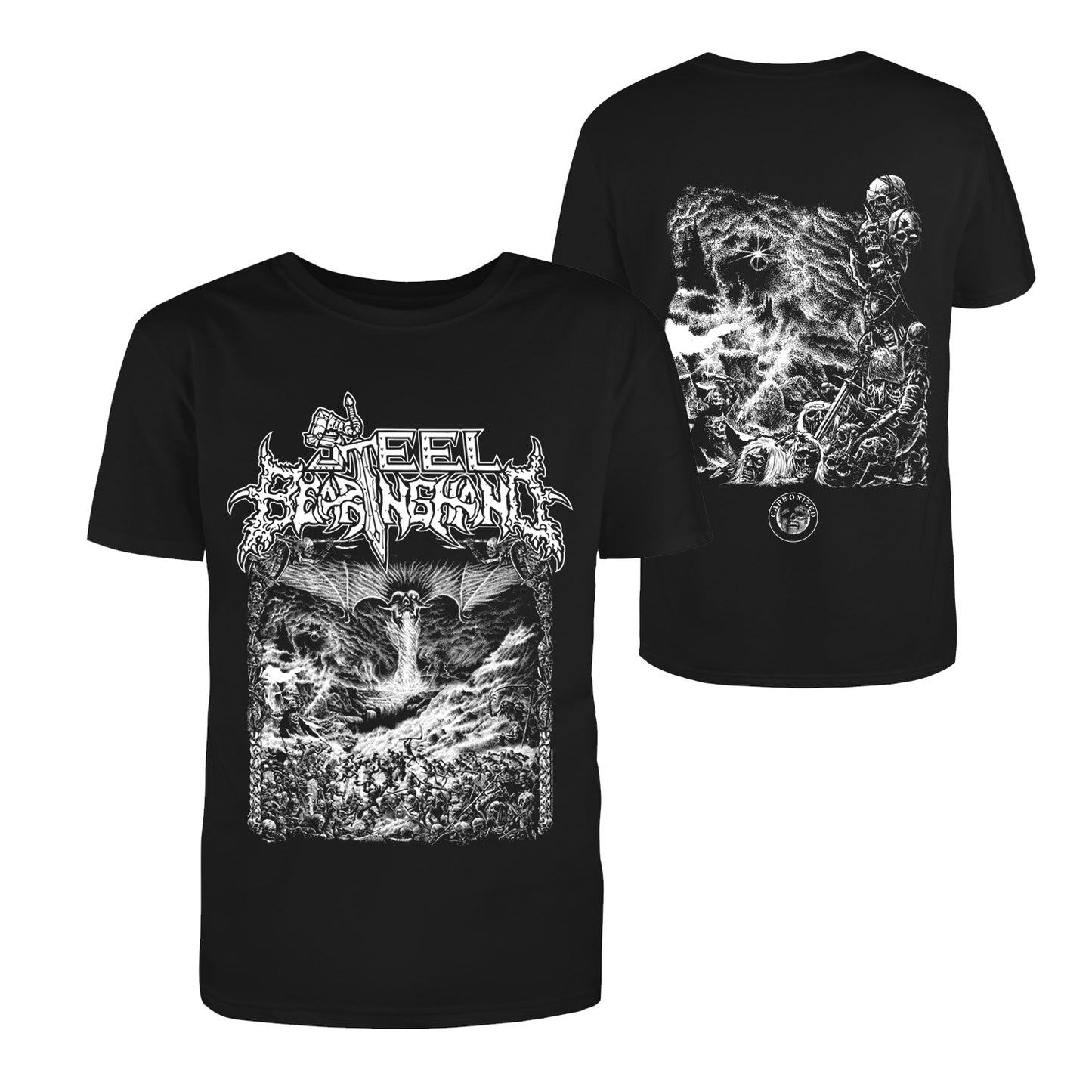 Steel Bearing Hand - Slay In Hell T-Shirt