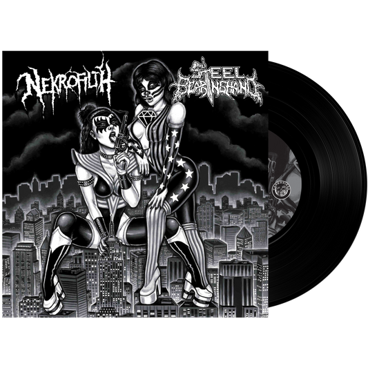 Nekrofilth / Steel Bearing Hand - Nekrofilth / Steel Bearing Hand EP 7"